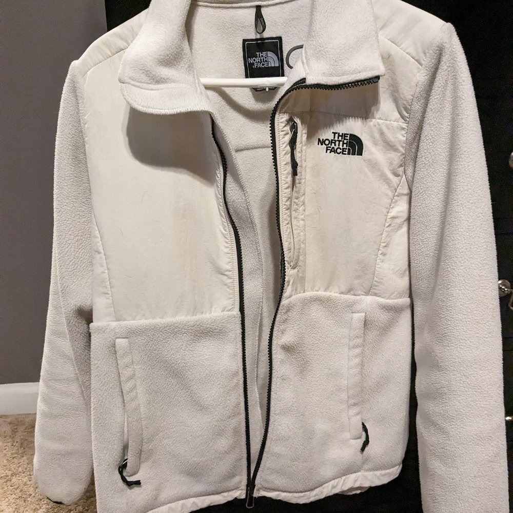 The North Face women's Medium white jacket